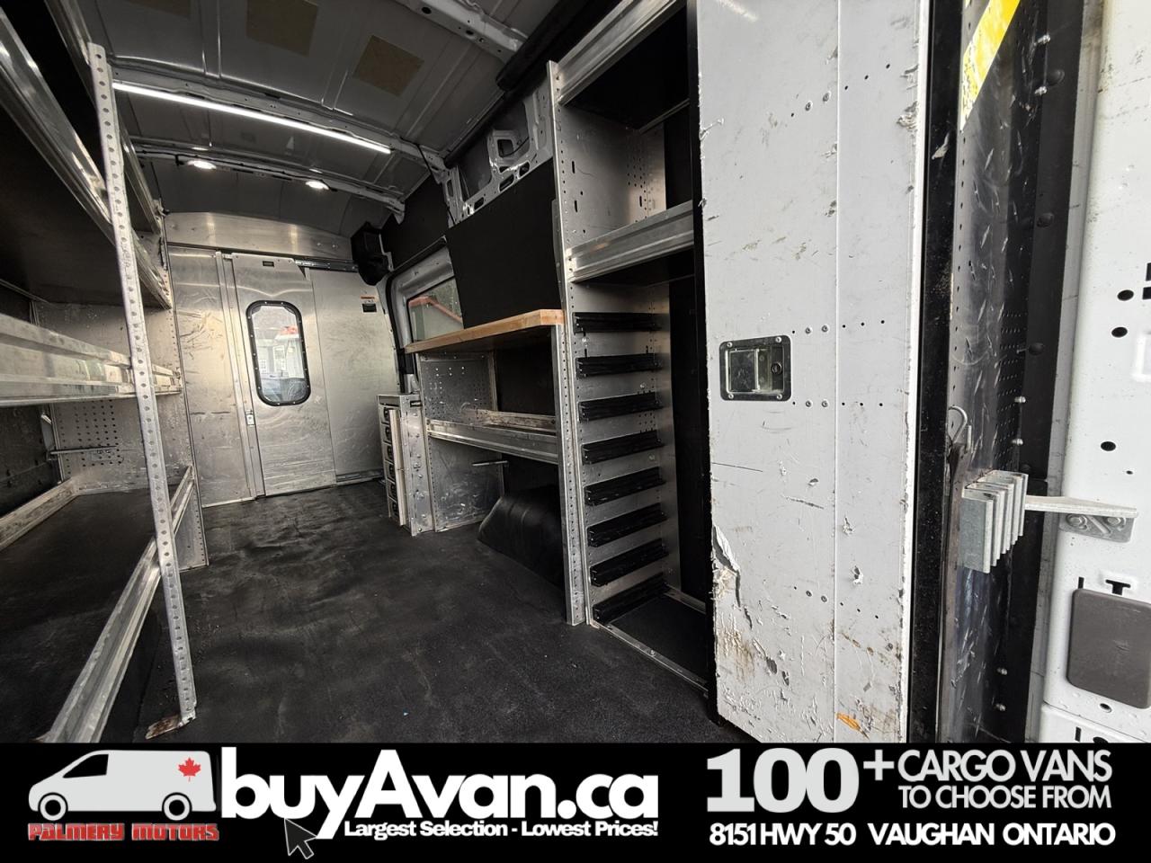 2022 Ford Transit Cargo Van T-350HD 148" EL AWD HR Shelves+Divider Photo