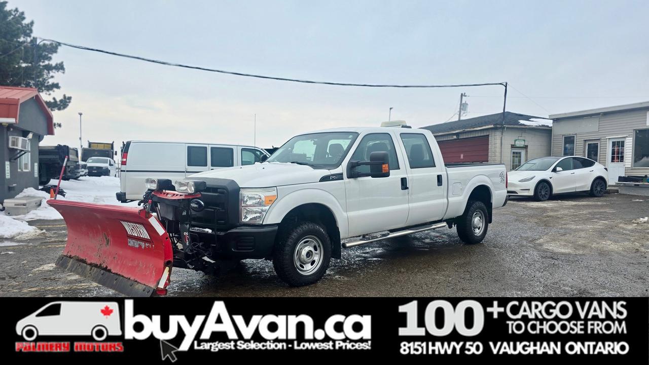 2016 Ford F-250 4X4 Western Snow Plow Photo4