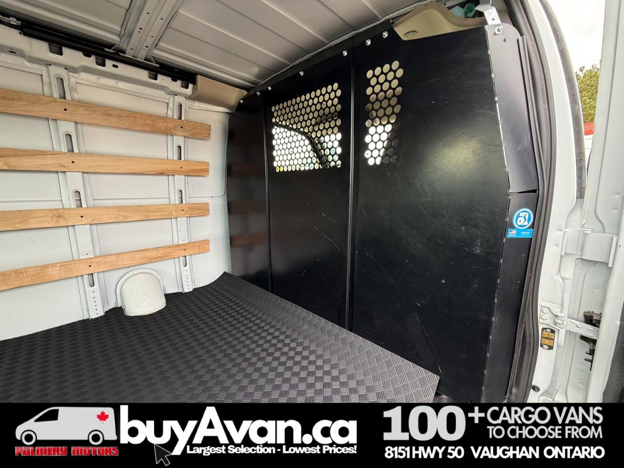 2024 GMC Savana Cargo Van + Divider Photo