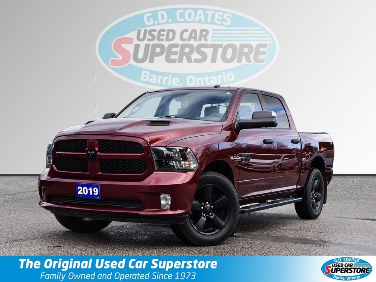 2019 RAM 1500 Classic 4x4 Crew Cab ~Heated Mirrors ~Bluetooth ~Camera Photo0