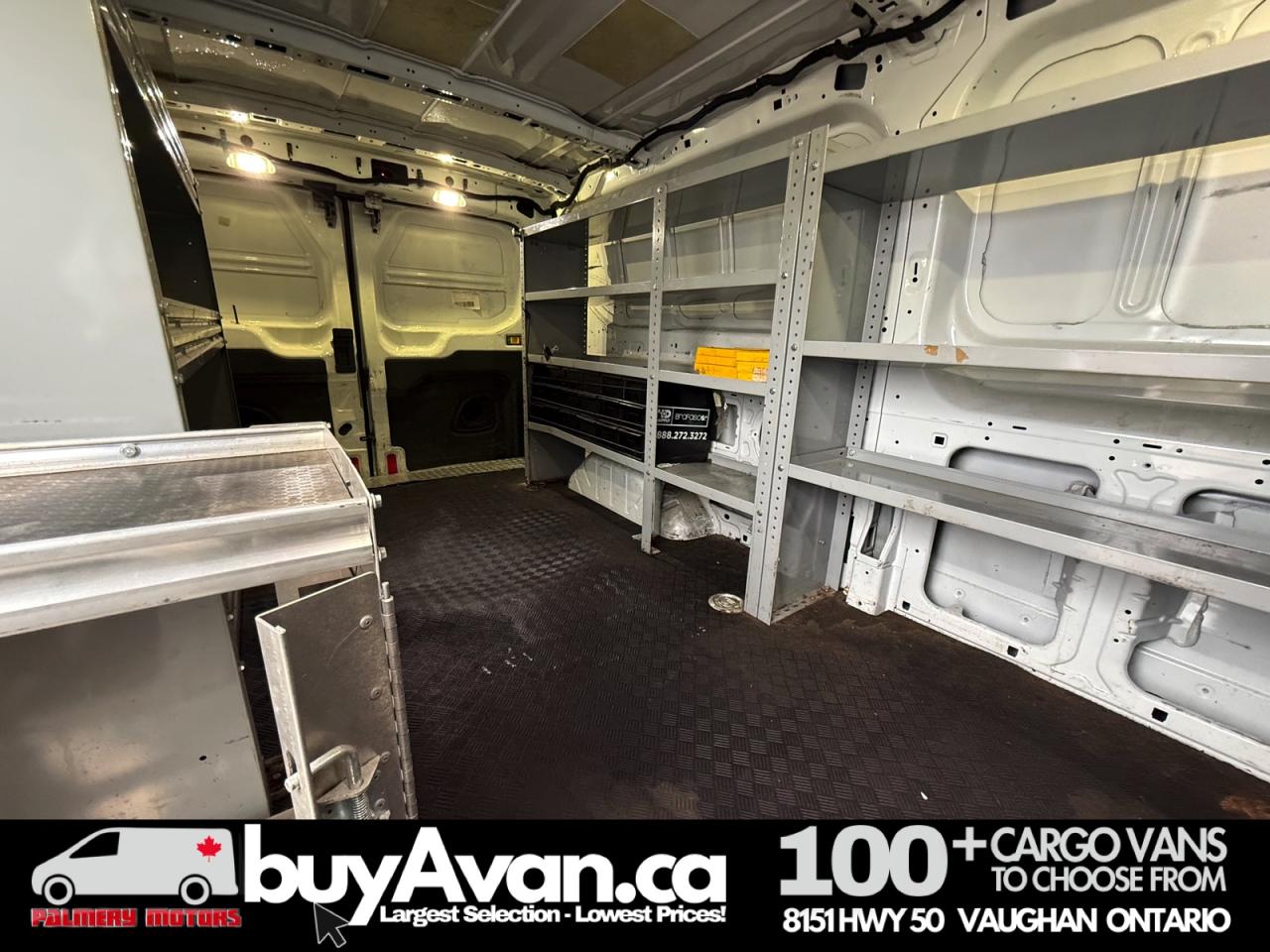 2016 Ford Transit Cargo Van 148WB Low Roof + Divider Shelves Photo