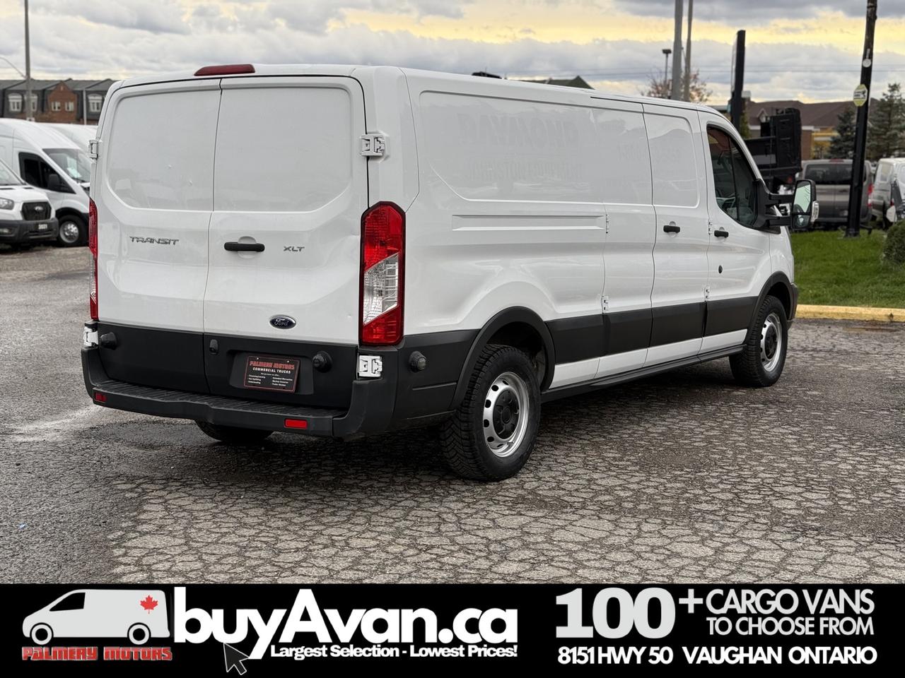 2016 Ford Transit Cargo Van 135k KM   CLEAN CARFAX   SHELVES + DIVIDER Photo