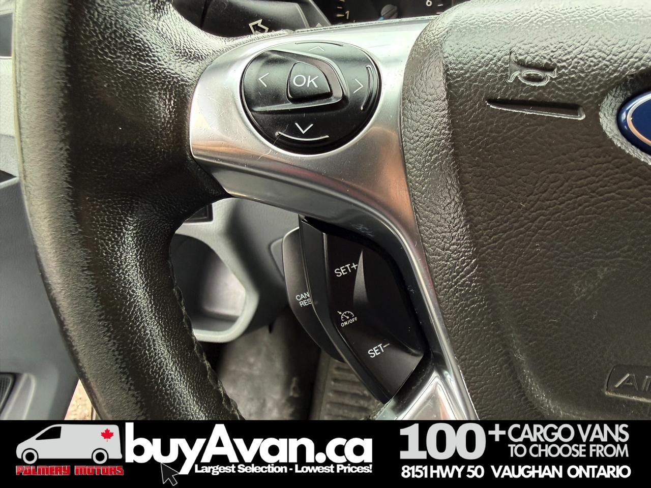 2016 Ford Transit Cargo Van 135k KM   CLEAN CARFAX   SHELVES + DIVIDER Photo