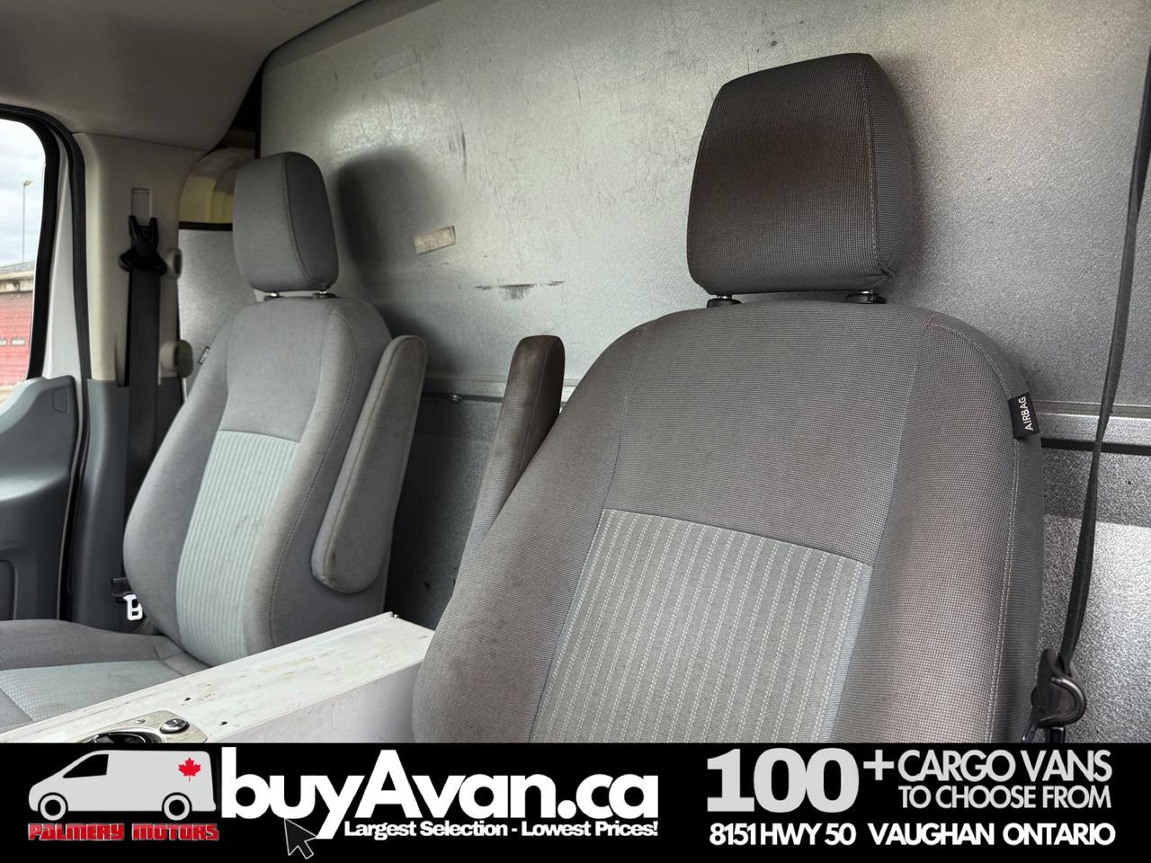 2016 Ford Transit Cargo Van 135k KM   CLEAN CARFAX   SHELVES + DIVIDER Photo