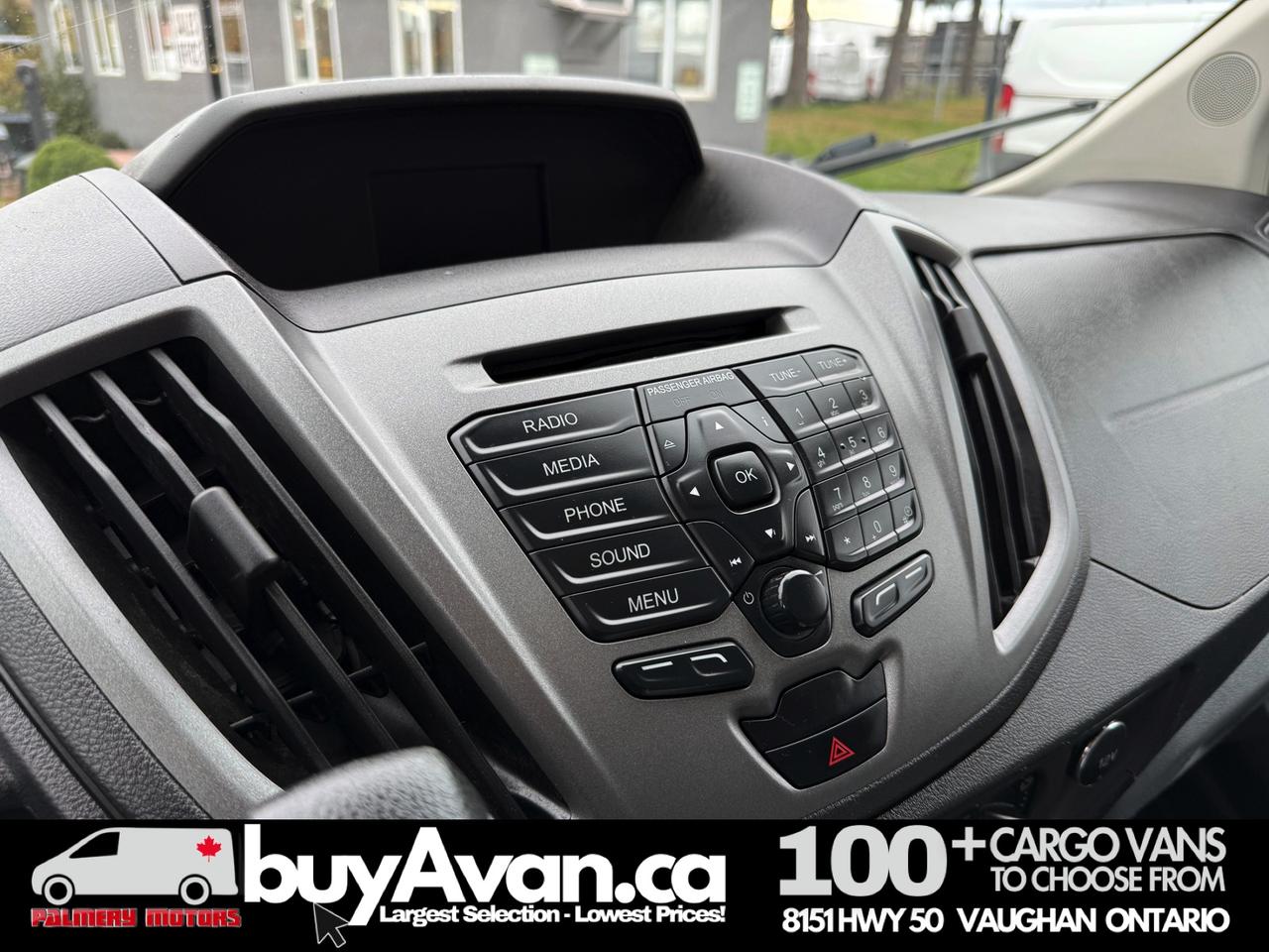 2016 Ford Transit Cargo Van 135k KM   CLEAN CARFAX   SHELVES + DIVIDER Photo