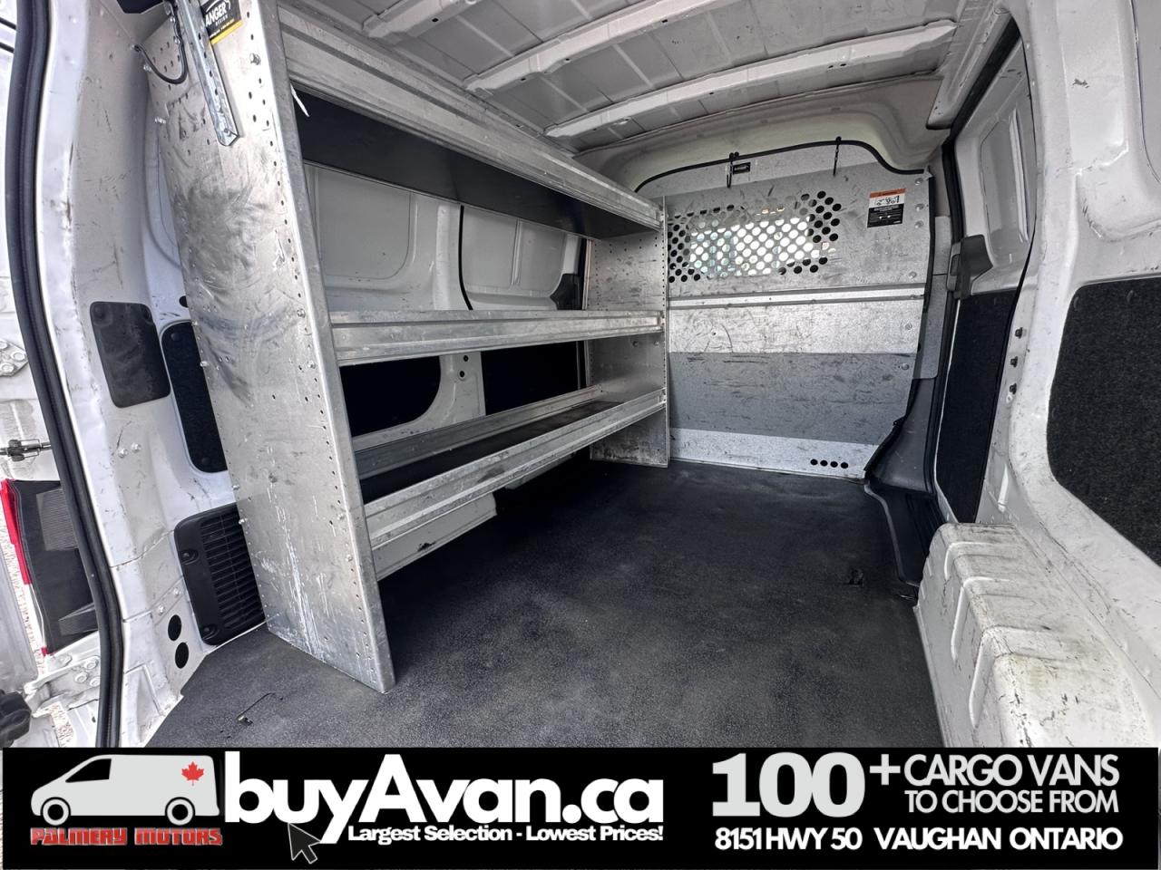 2019 Nissan NV200 Compact Cargo Shelves + Divider Photo