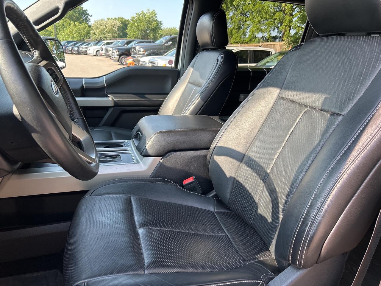 2018 Ford F-150 LARIAT, 3.5L, CLEAN CARFAX, HEATED/ COOLED LEATHER Photo