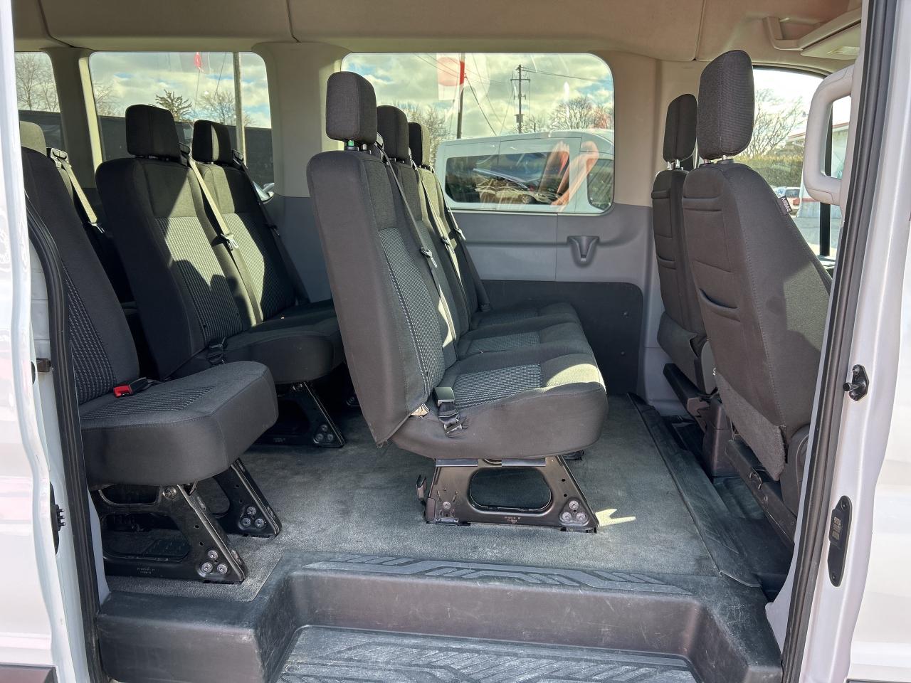 2019 Ford Transit Passenger Wagon XL, 15 PASSENGER, CLEAN CARFAX, BACKUP CAMERA! Photo