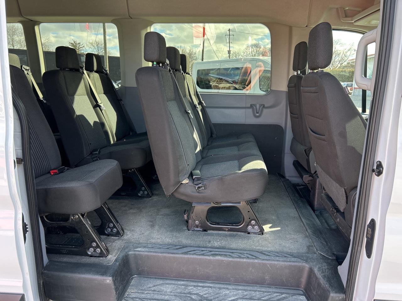 2019 Ford Transit Passenger Wagon XL, 15 PASSENGER, CLEAN CARFAX, BACKUP CAMERA! Photo