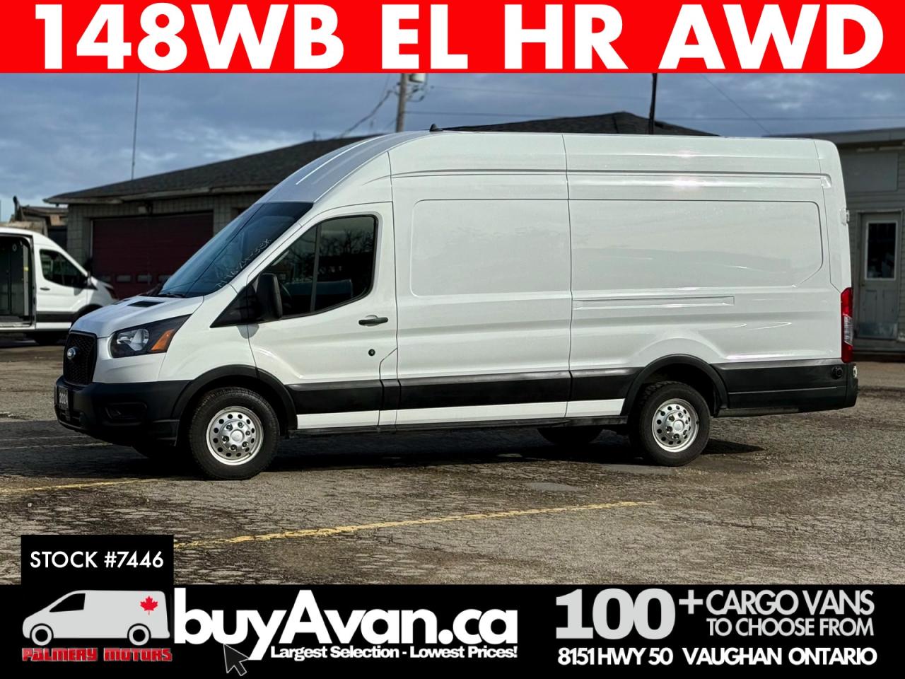 2024 Ford Transit Cargo Van T-250 148" HR EL AWD Photo0