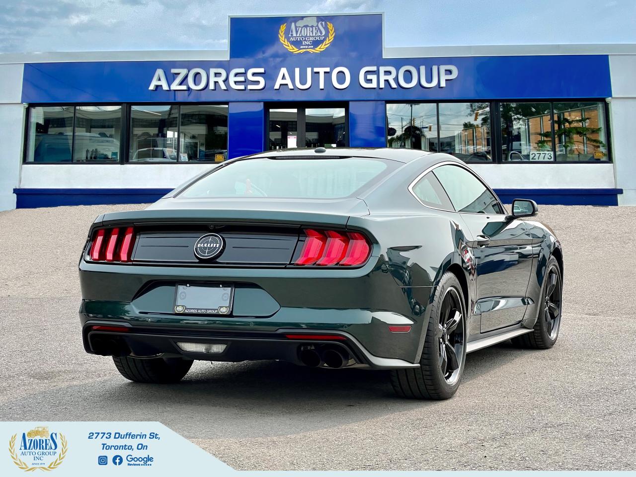 2020 Ford Mustang BULLITT Only 9,483km! Clean Carfax ServiceHistory Photo