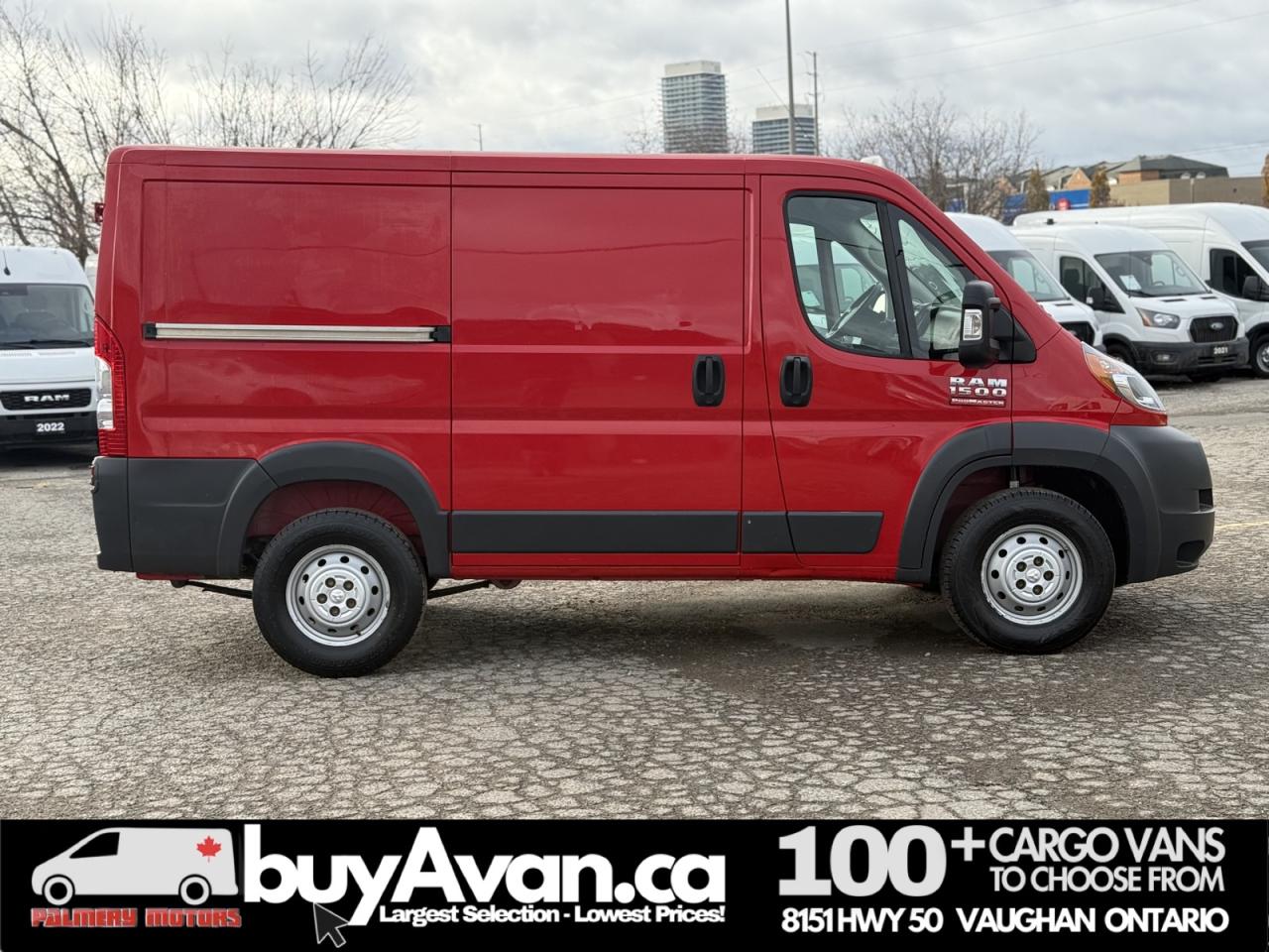 2018 RAM ProMaster Cargo Van 1500 118"WB Low Roof Gas Photo