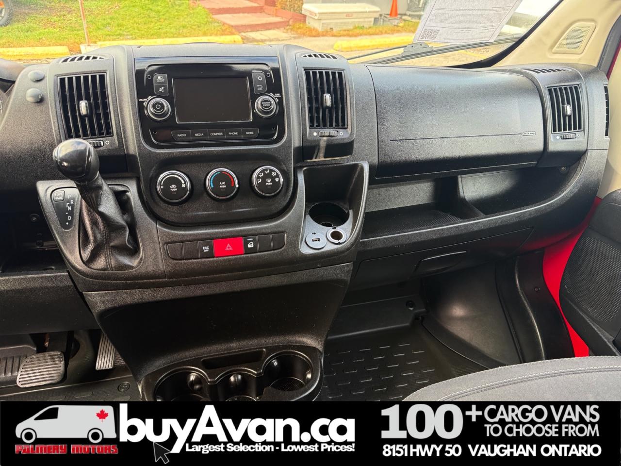 2018 RAM ProMaster Cargo Van 1500 118"WB Low Roof Gas Photo