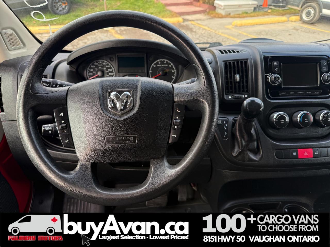 2018 RAM ProMaster Cargo Van 1500 118"WB Low Roof Gas Photo