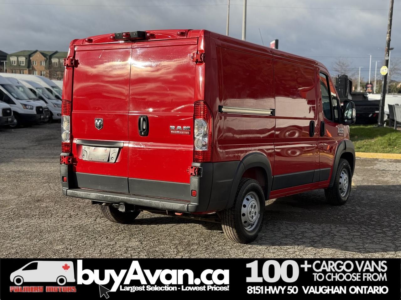 2018 RAM ProMaster Cargo Van 1500 118"WB Low Roof Gas Photo