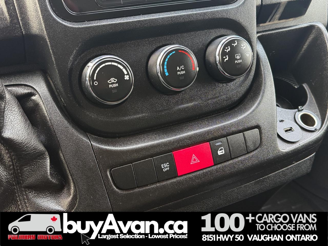 2018 RAM ProMaster Cargo Van 1500 118"WB Low Roof Gas Photo