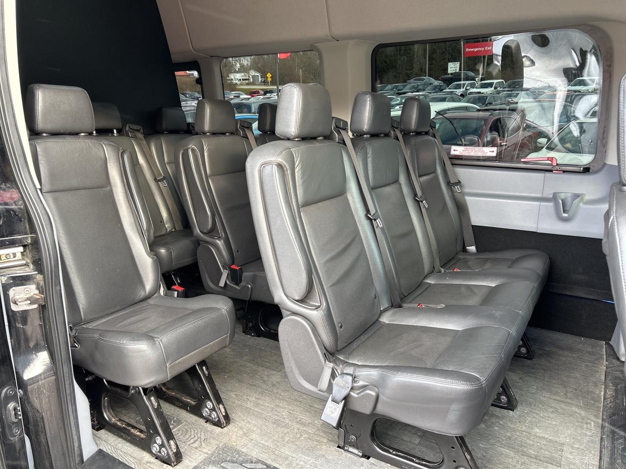 2018 Ford Transit Passenger Wagon T-350 HEAVY DUTY, ECOBOOST, CLEAN CARFAX, 11 PASS! Photo