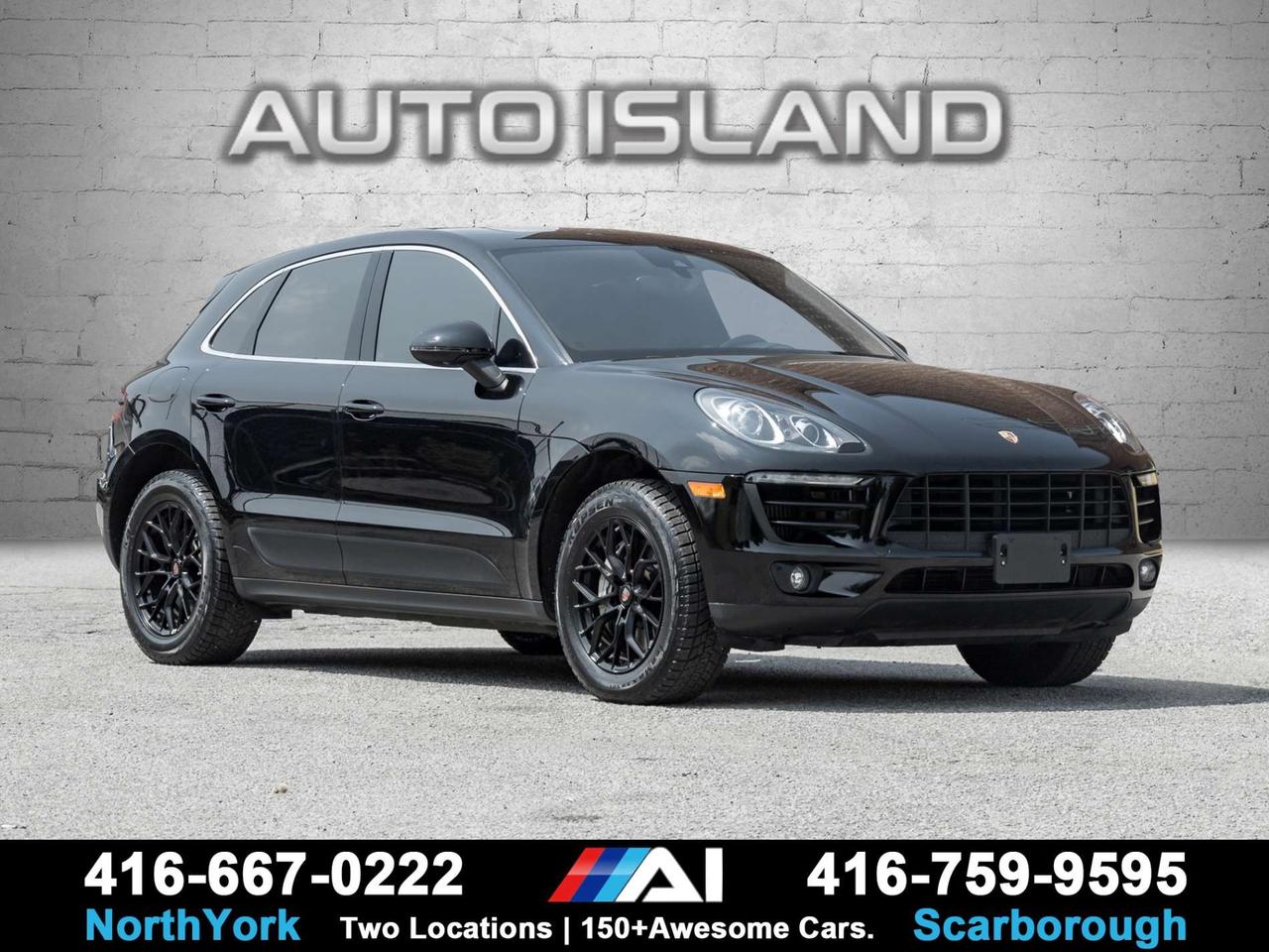 2017 Porsche Macan S -Prem Pkg Plus-Chrono-340HP-Pano-Bose-PASM-Htd Steer-Htd Seats-Dealer Serviced Photo