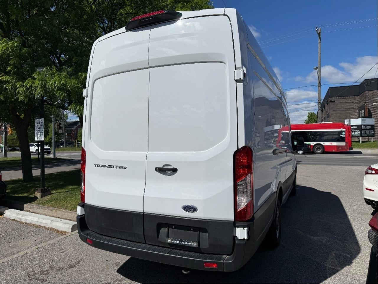 2022 Ford Transit Cargo Van T250 148 Extra Long Wheel Base High Roof Certified Photo2