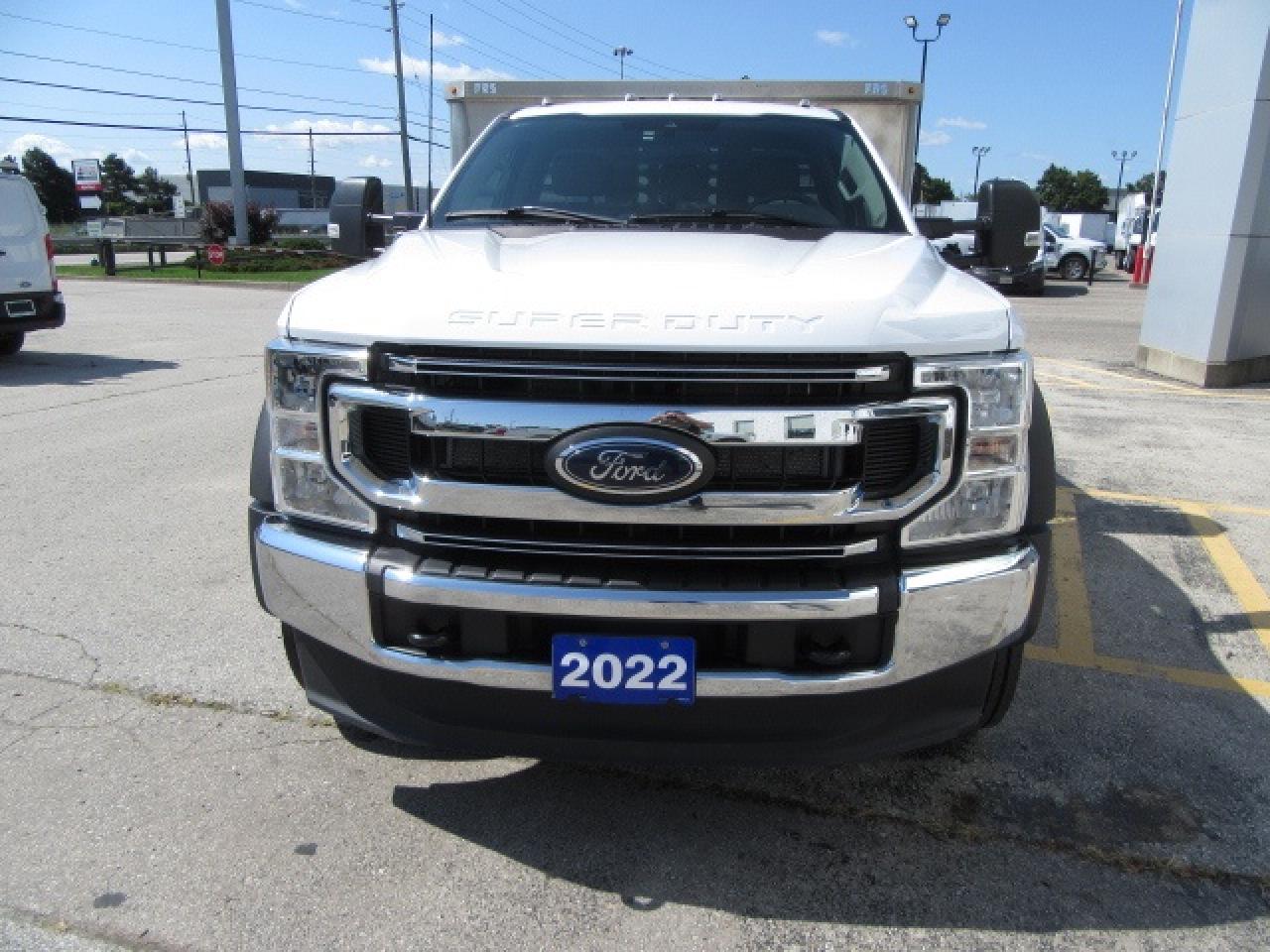 2022 Ford F-550 DIESEL REG CAB 4X4 WITH 11 FT ALUMINUM DUMP BOX Photo