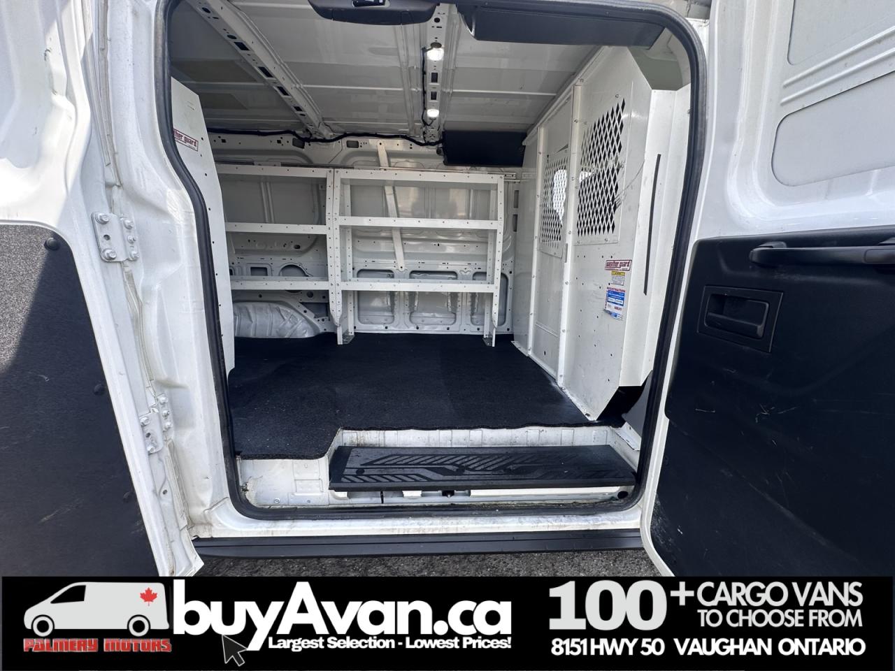 2019 Ford Transit Cargo Van T-250 130" Racks Shelves Divider Photo