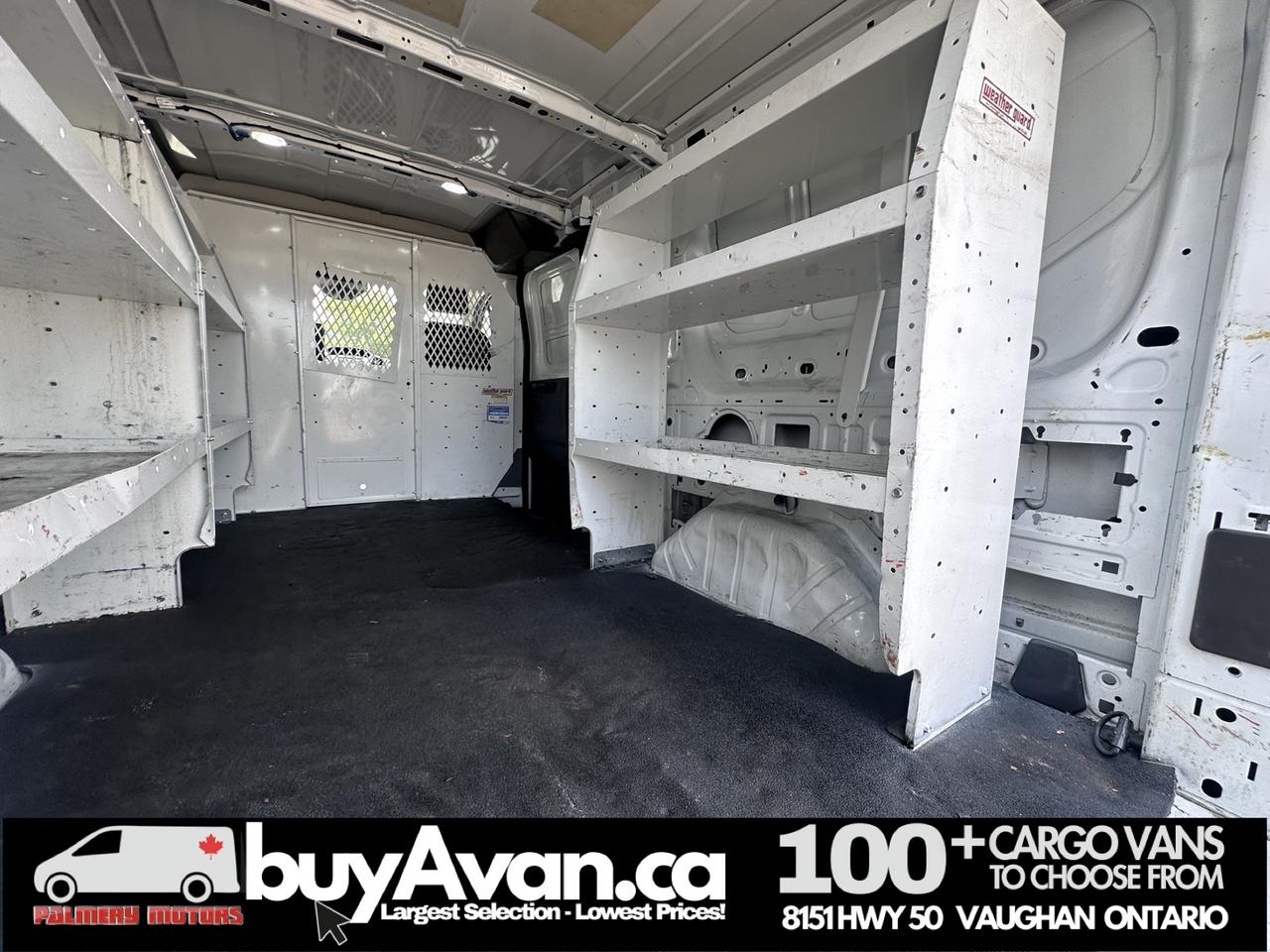 2019 Ford Transit Cargo Van T-250 130" Racks Shelves Divider Photo