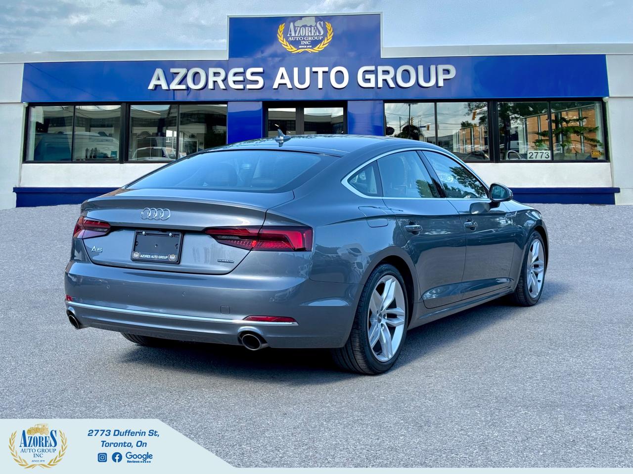 2019 Audi A5 Sportback Quattro AWD Only 29,492km! CleanCarfax FullyLoaded Photo3