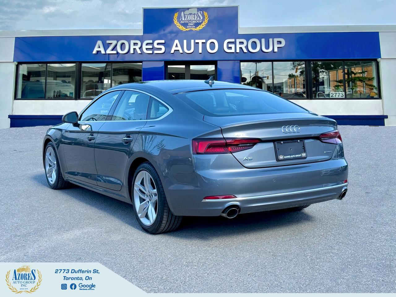 2019 Audi A5 Sportback Quattro AWD Only 29,492km! CleanCarfax FullyLoaded Photo2