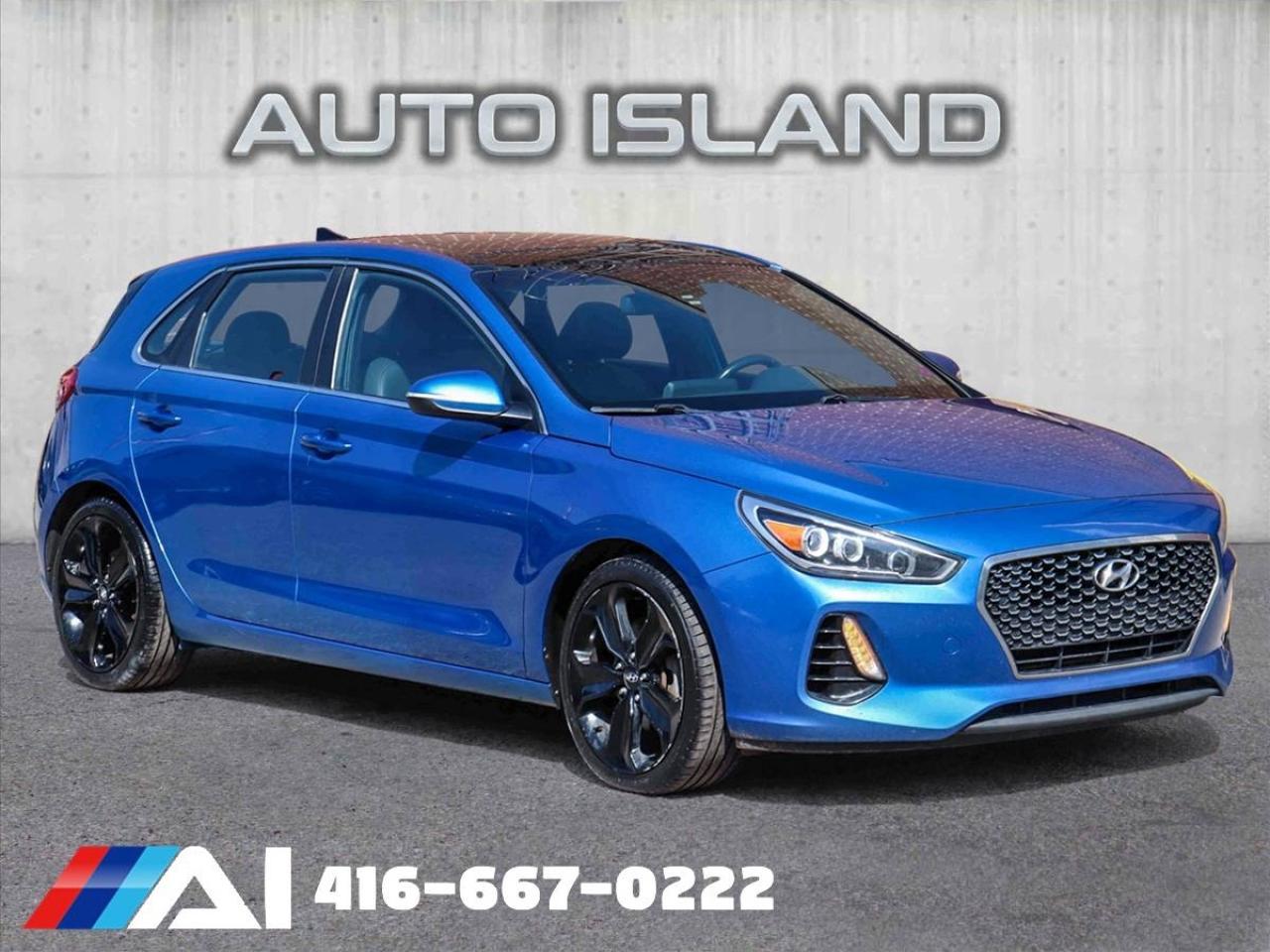2018 Hyundai Elantra GT SR TURBO -Rev Cam-Leather-Pano Sunroof-Bluetooth Photo0