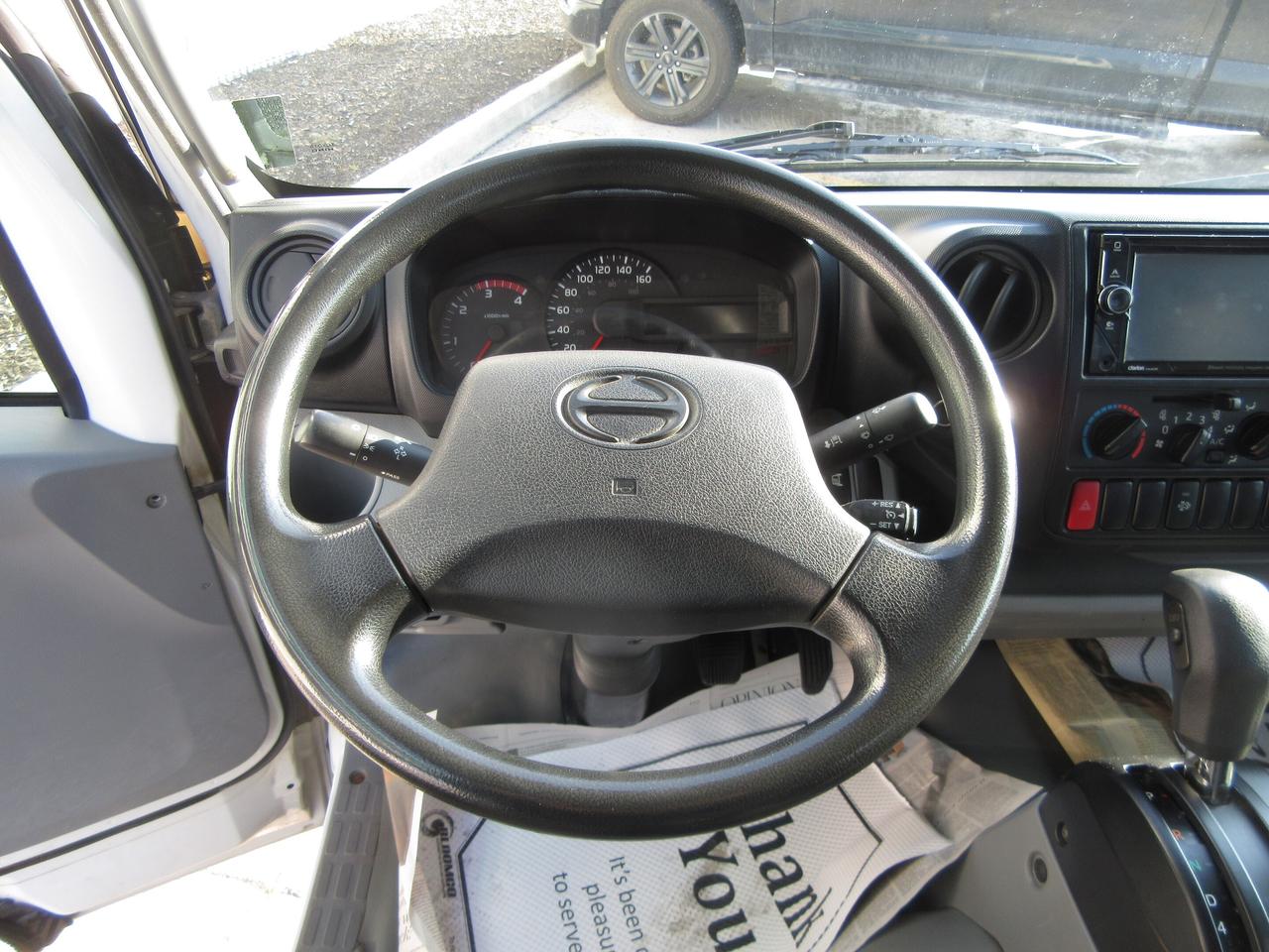 2020 Hino 195 Commercial DIESEL 21 FT FLAT DECK WITH WINCH STRAP PACKAGE Photo