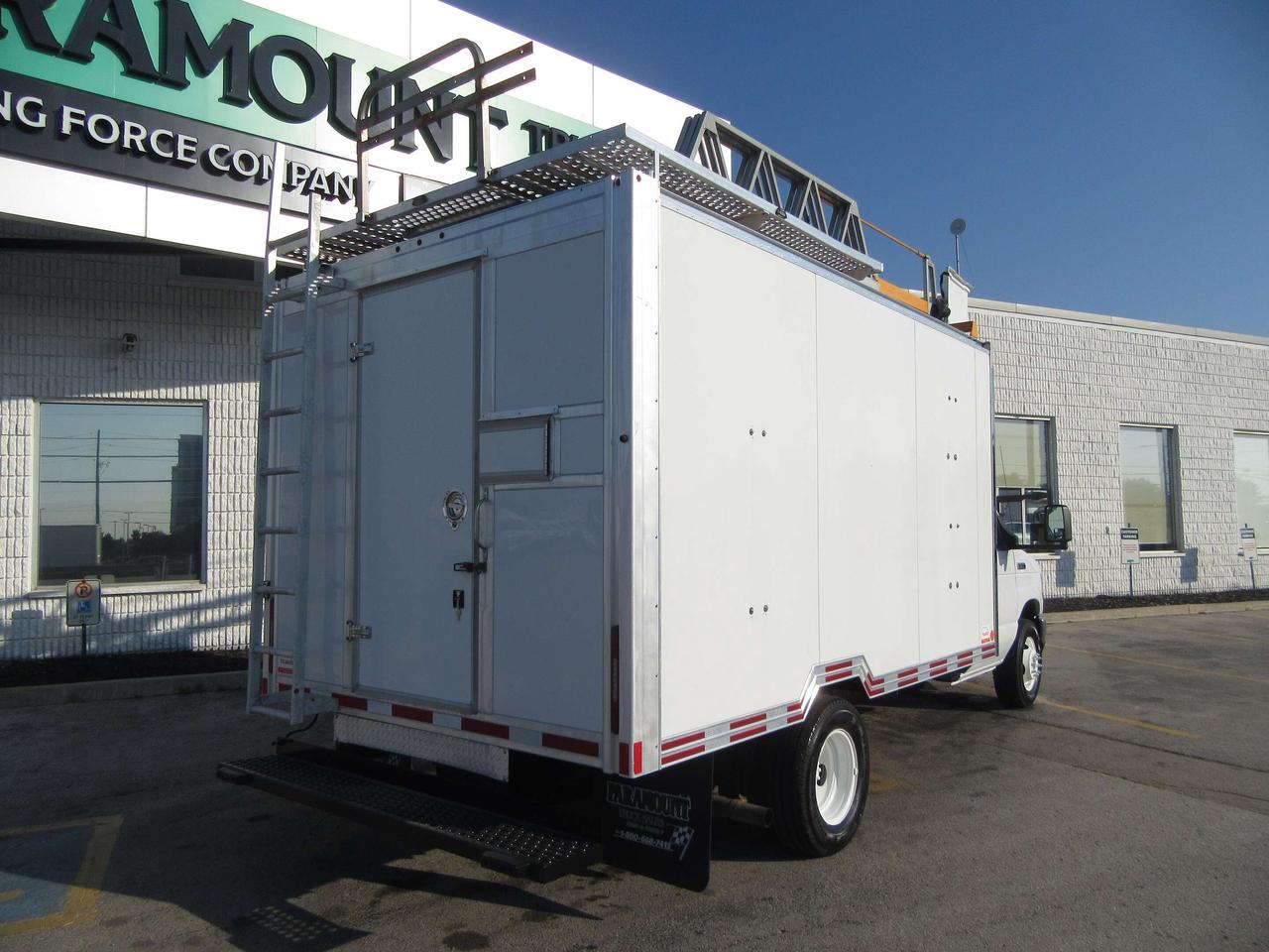2019 Ford E-450 RH-38 LADDER BUCKET & CUSTOM ALUMINUM BOX Photo