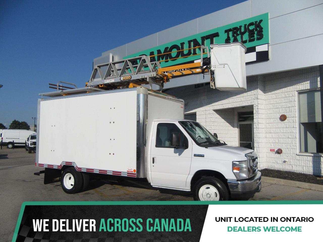2019 Ford E-450 RH-38 LADDER BUCKET & CUSTOM ALUMINUM BOX Photo0