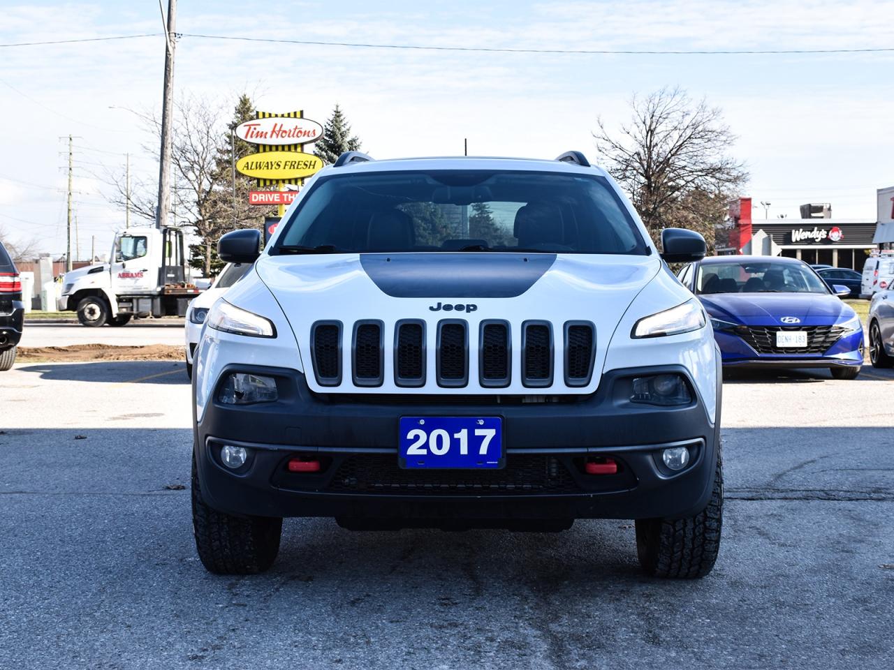 2017 Jeep Cherokee Trailhawk 4x4 ~Nav ~Cam ~Heated Leather ~Bluetooth Photo2