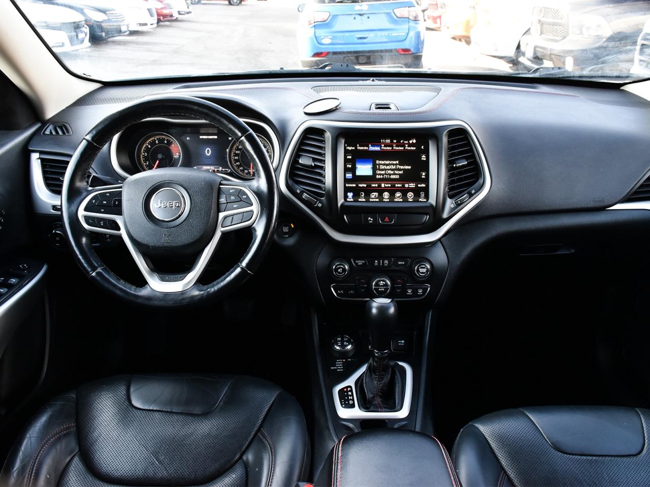 2017 Jeep Cherokee Trailhawk 4x4 ~Nav ~Cam ~Heated Leather ~Bluetooth Photo