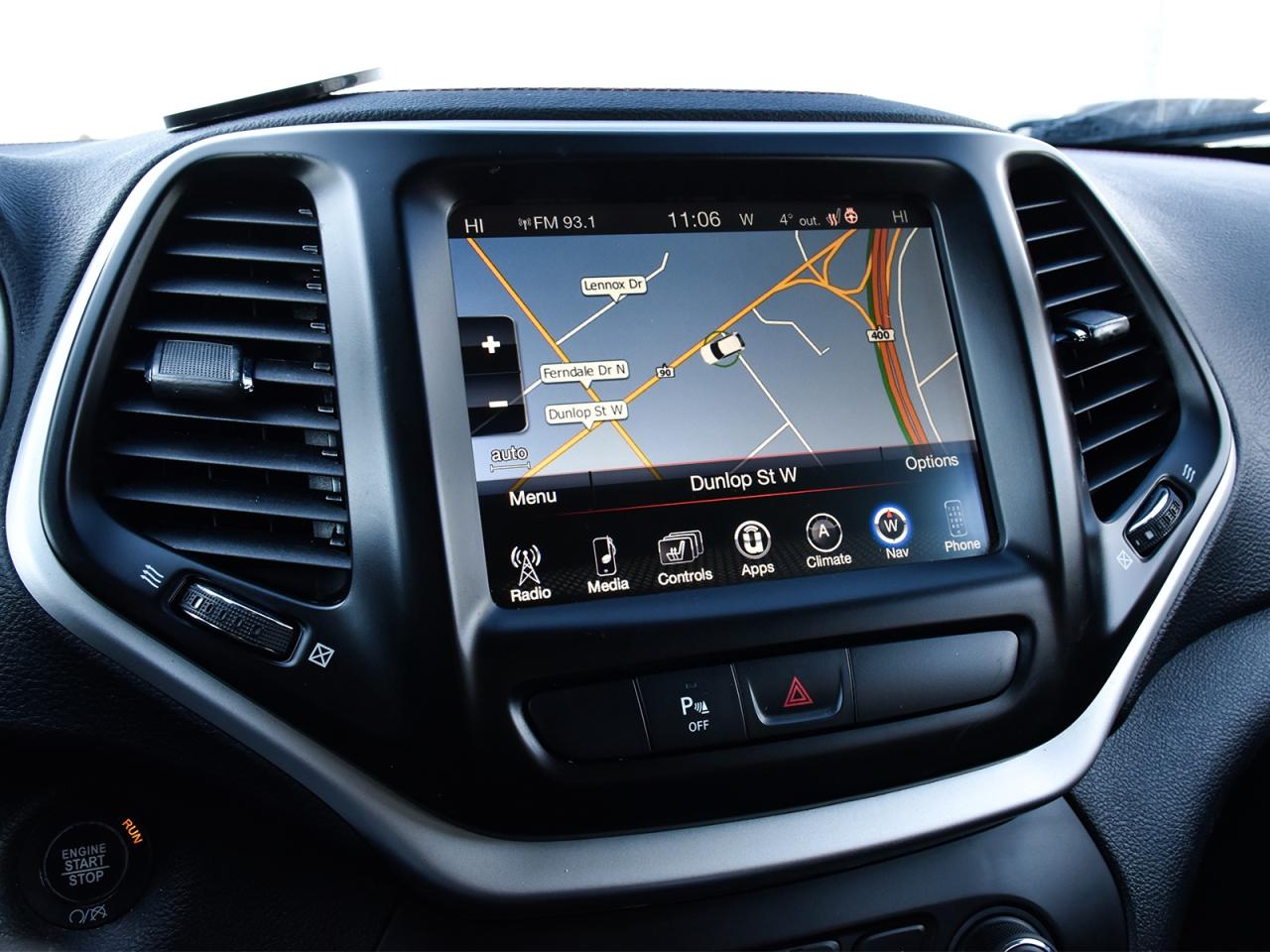 2017 Jeep Cherokee Trailhawk 4x4 ~Nav ~Cam ~Heated Leather ~Bluetooth Photo