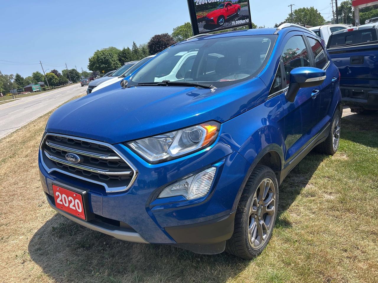2020 Ford EcoSport TITANIUM, CLEAN CARFAX, LOCAL TRADE, LEATHER! Photo5