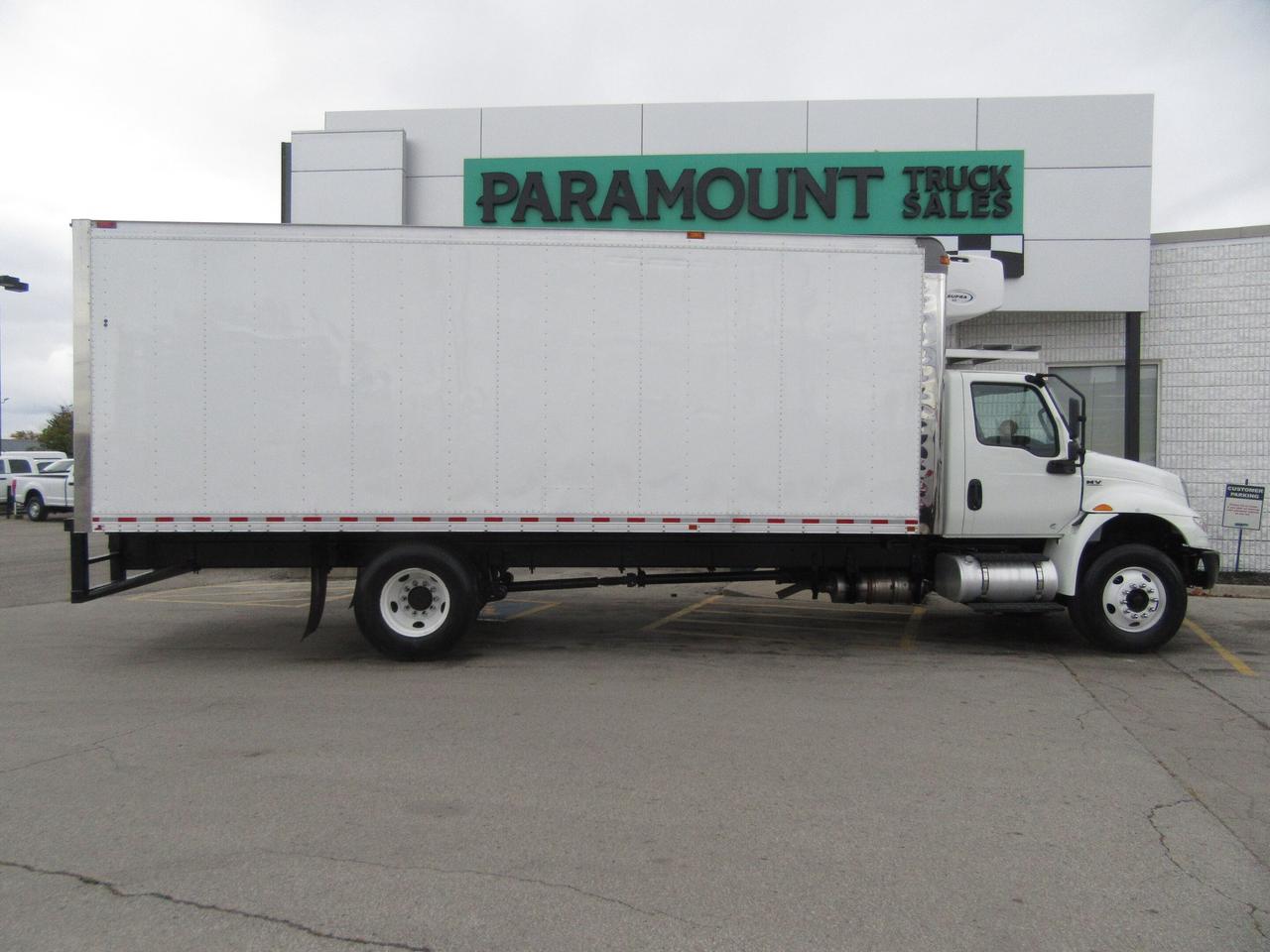 2020 International MV 24FT REEFER BOX CARRIER SUPRA SYSTEM Photo