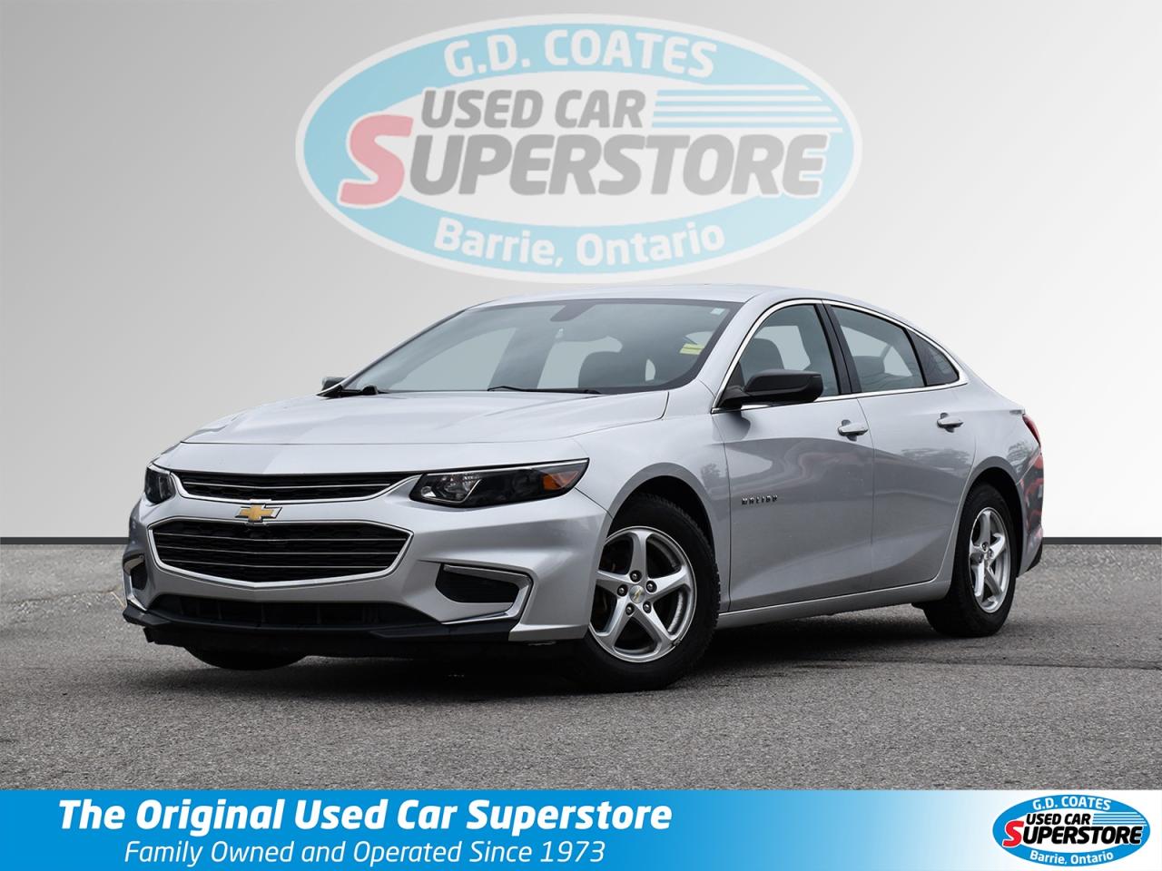 2018 Chevrolet Malibu LS ~Bluetooth ~Power Windows + Locks ~Alloys ~A/C Photo0