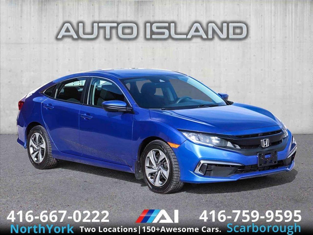 2019 Honda Civic LX -Dealer Serviced-Rev Camera-Heated Seats-Lane Keep- Photo0