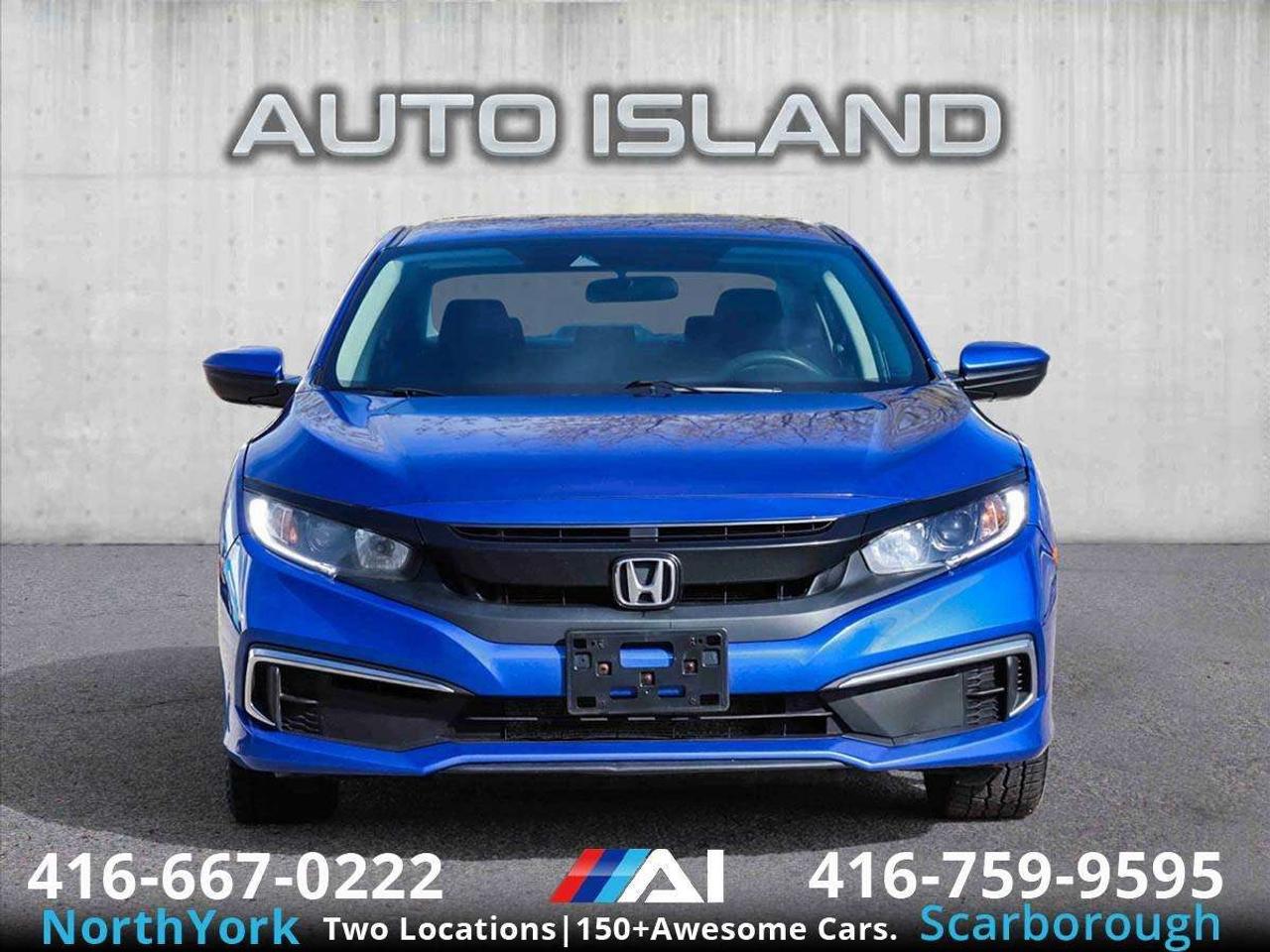 2019 Honda Civic LX -Dealer Serviced-Rev Camera-Heated Seats-Lane Keep- Photo1