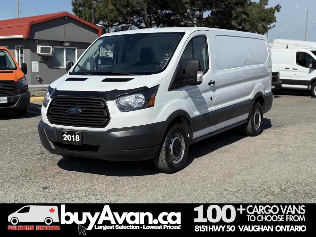 2018 Ford Transit Cargo Van 130" Shelves + Divider Photo
