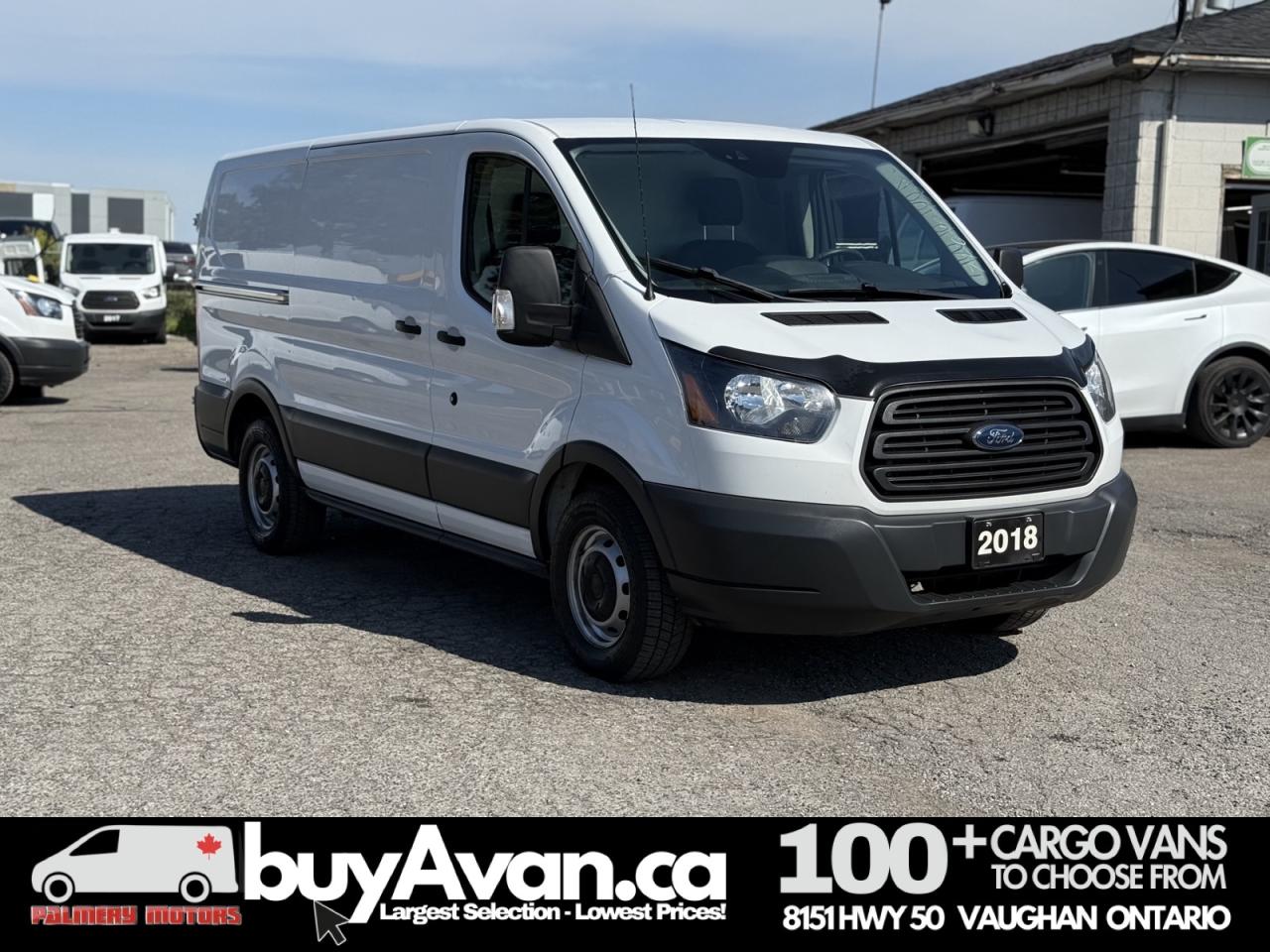 2018 Ford Transit Cargo Van 130" Shelves + Divider Photo