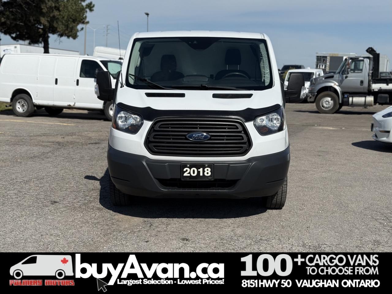 2018 Ford Transit Cargo Van 130" Shelves + Divider Photo
