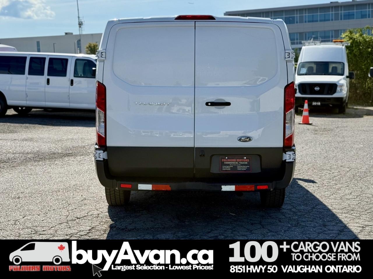 2018 Ford Transit Cargo Van 130" Shelves + Divider Photo