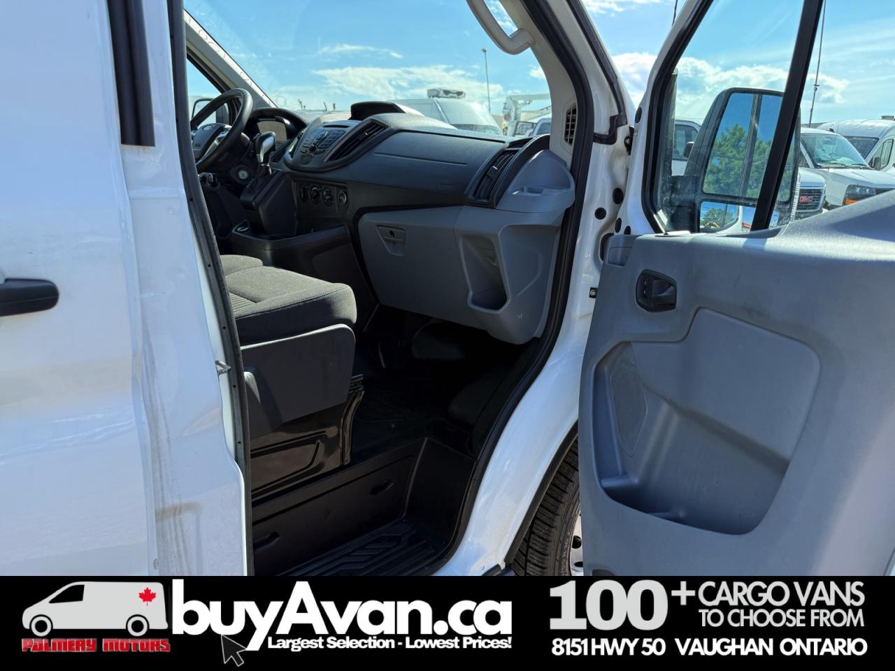 2018 Ford Transit Cargo Van 130" Shelves + Divider Photo