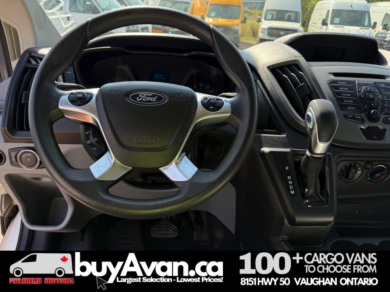 2018 Ford Transit Cargo Van 130" Shelves + Divider Photo