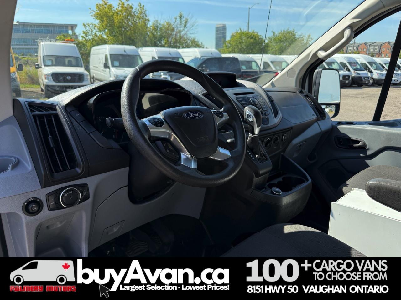 2018 Ford Transit Cargo Van 130" Shelves + Divider Photo