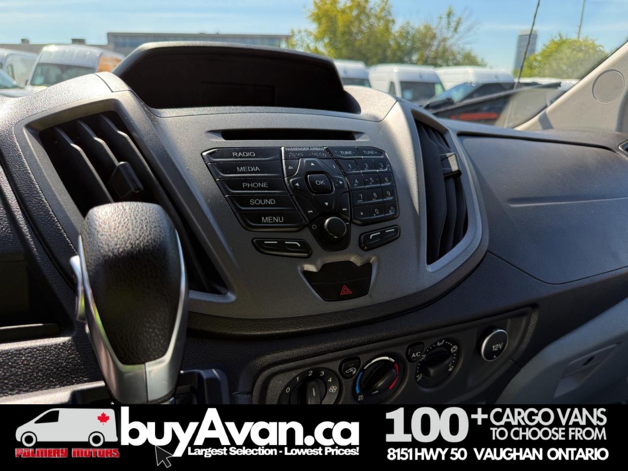 2018 Ford Transit Cargo Van 130" Shelves + Divider Photo