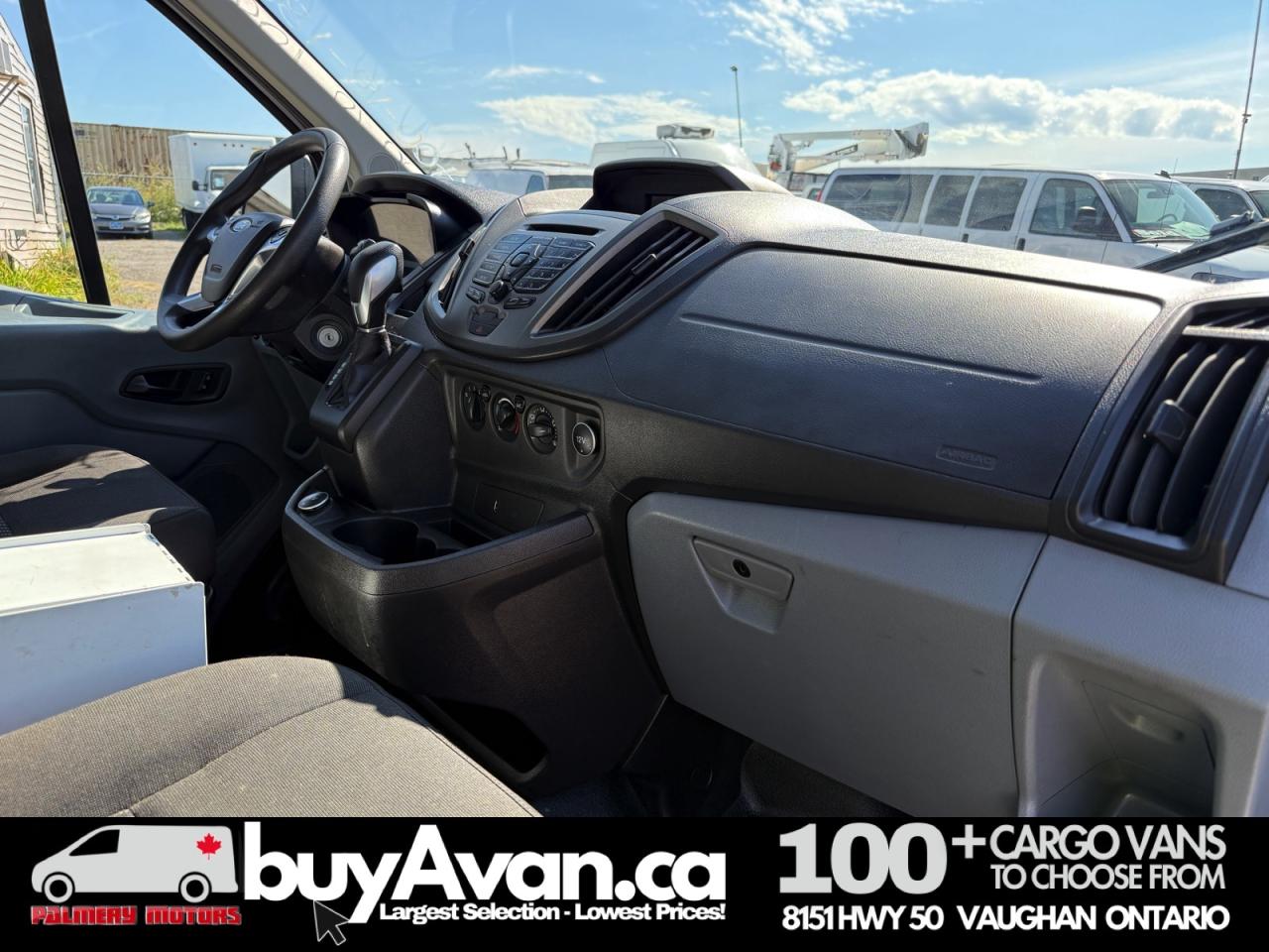 2018 Ford Transit Cargo Van 130" Shelves + Divider Photo