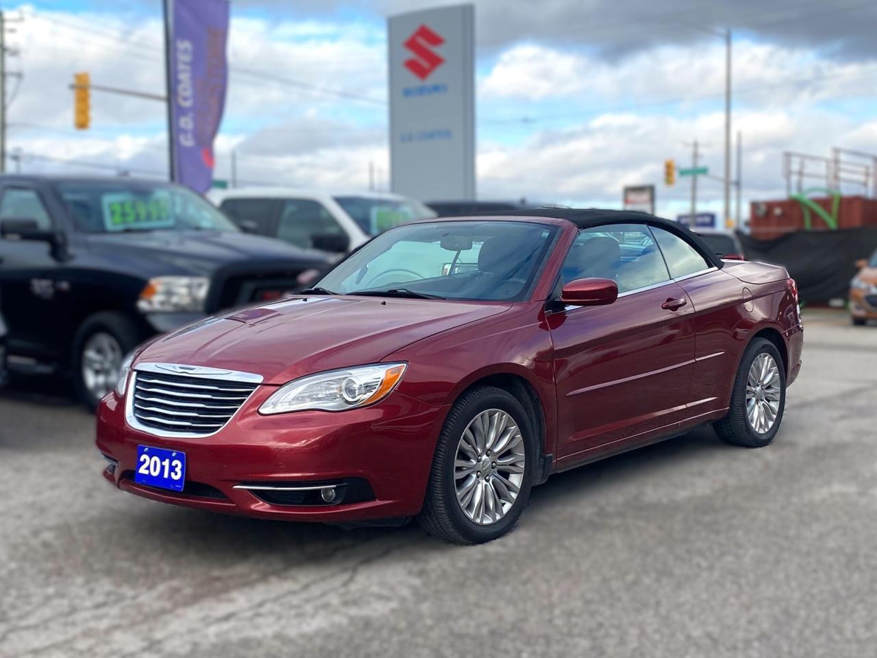 Used 2013 Chrysler 200 Touring Convertible ~Heated Seats ~Alloy Wheels for sale in Barrie, ON